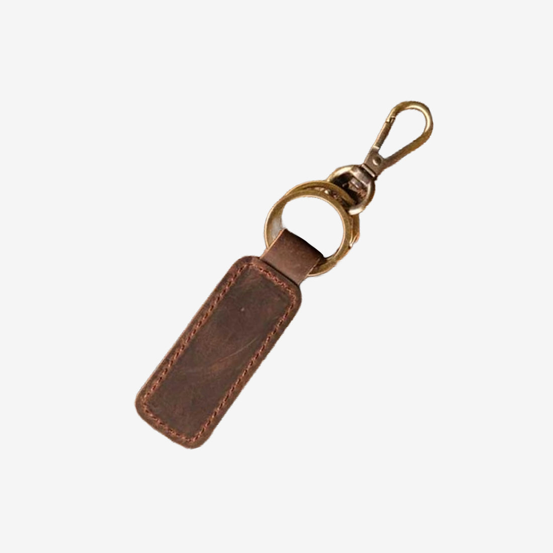 Leather Keychain Tag