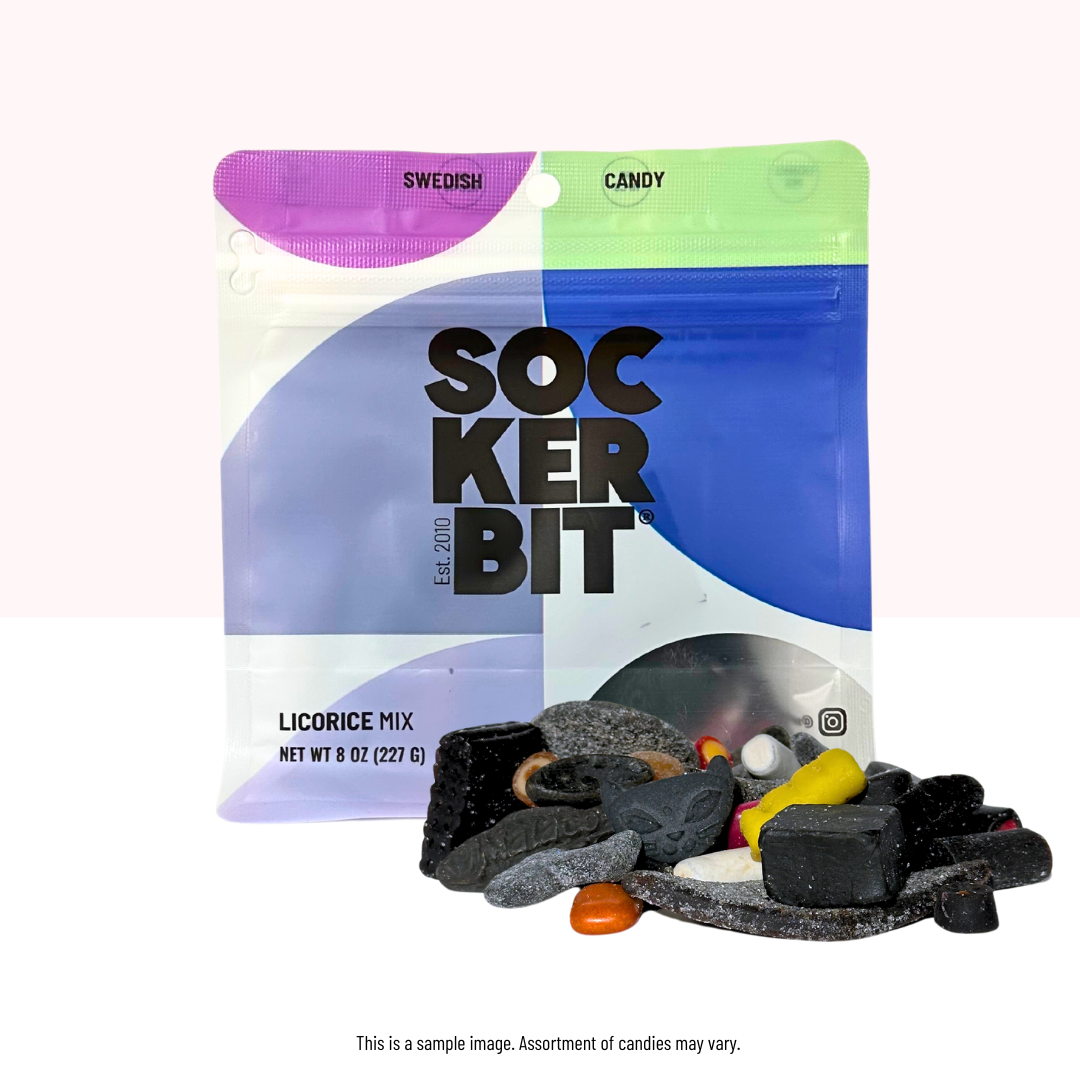 Sockerbit licorice mix sweet and salty 