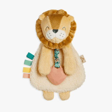 Lion Plush Silicone Teether Toy
