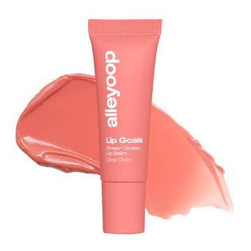 triple peptide lip balm lip gloss in coral shade 