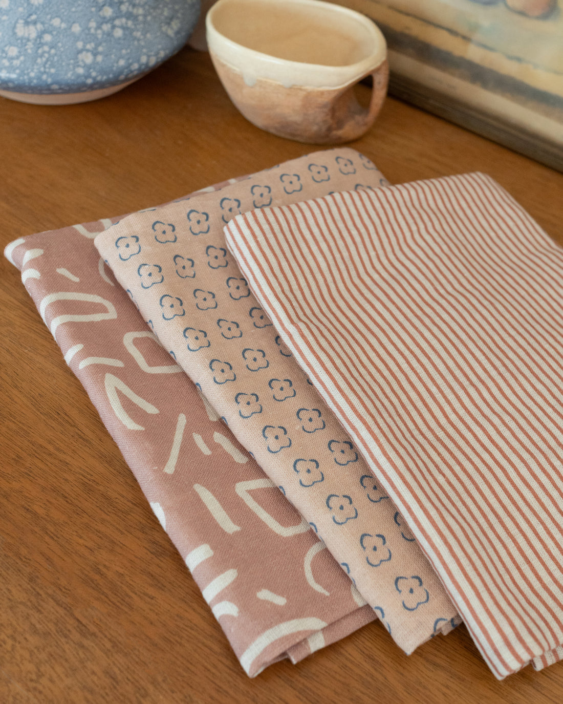 Linen Tea Towel - Everly Plaster
