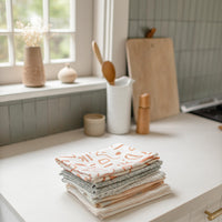 Linen Tea Towel - Villa