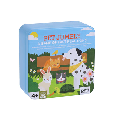 pet jumble a game of fast reactions in a travel tin 