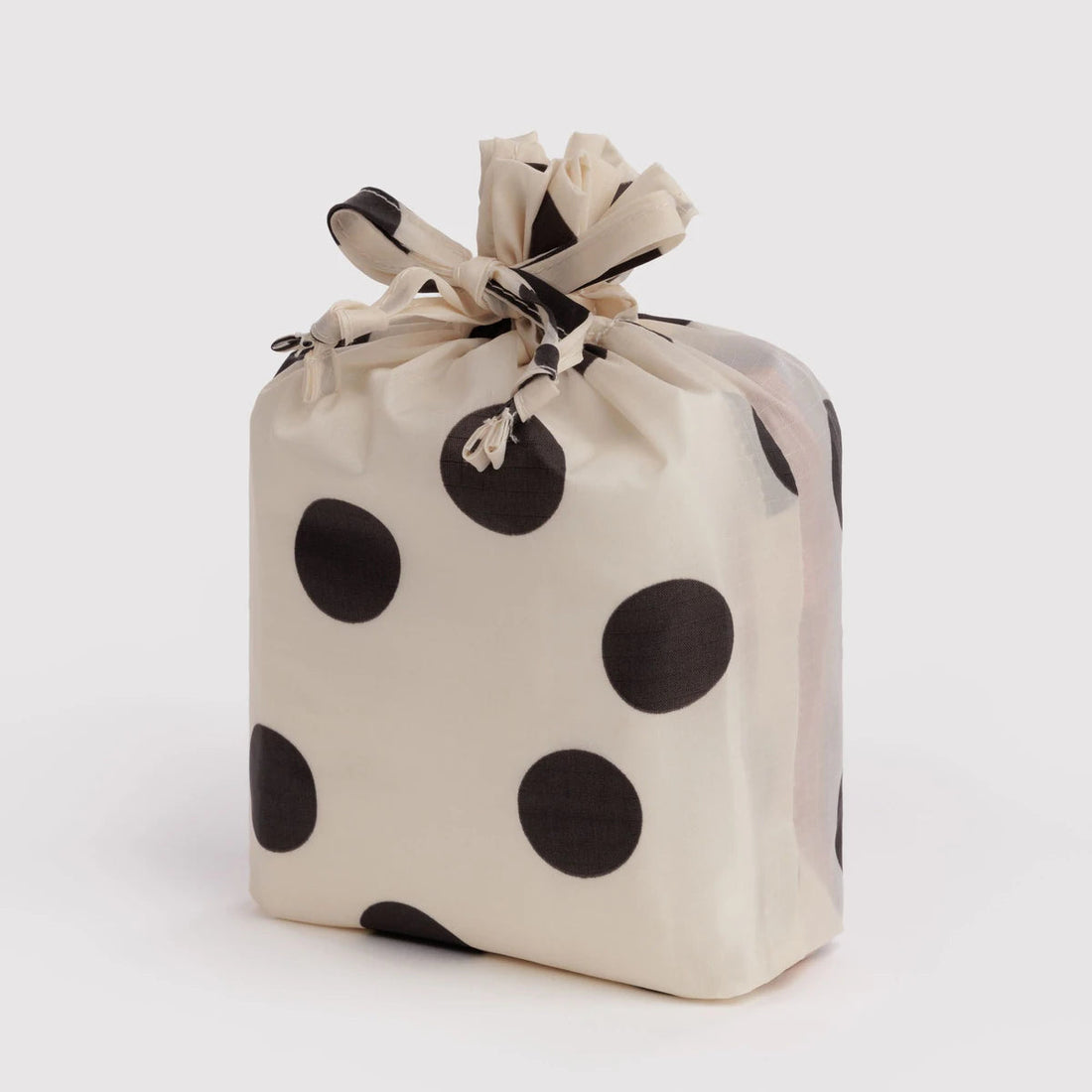 set of 3 reusable bags polka dot themed 