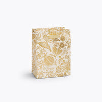 Decorative box with floral pattern on a white background