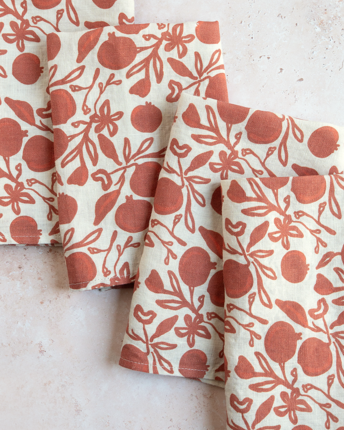 Pomegranate Dinner Napkins