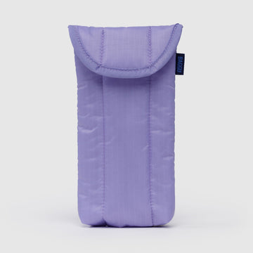 wisteria colored puffy glasses sleeve baggu