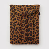 leopard print 13/14" laptop sleeve