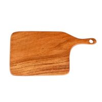 Handmade Wood Cheese Charcuterie Board - Rectangle