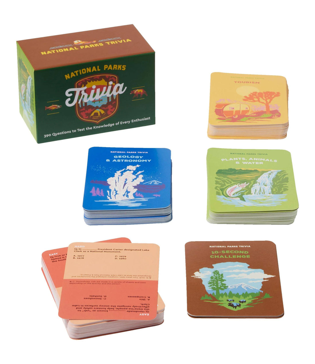 National Parks Trivia Cards