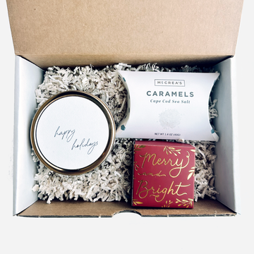 Holiday Gift Box - Small (Amber Candle)