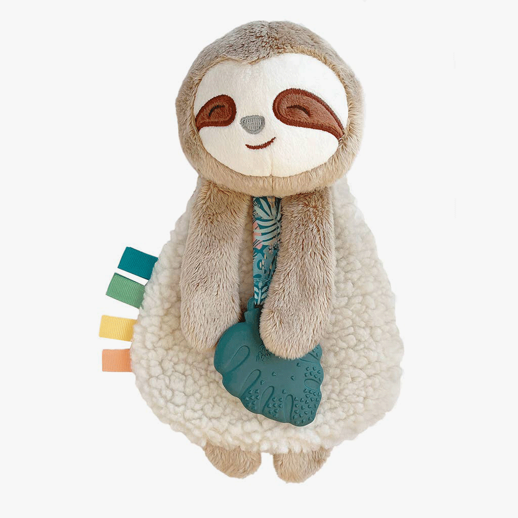 Sloth Plush Silicone Teether Toy