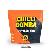 sweet and spicy peach ring chamoy candy