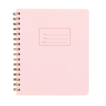 Standard Notebook in a pink lemonade color