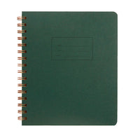 Standard notebook in a spruce color