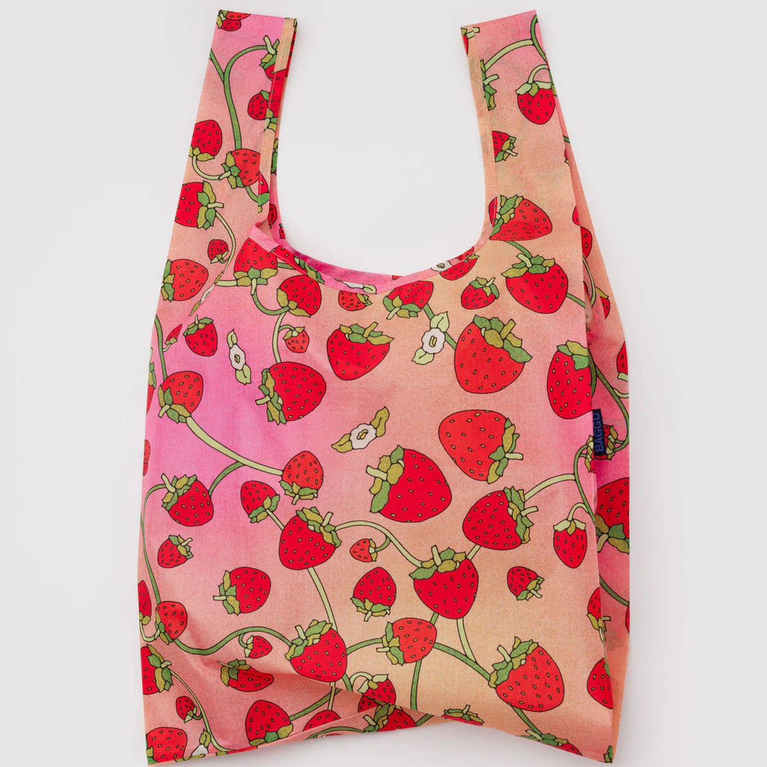 reusable bag with strawberries 