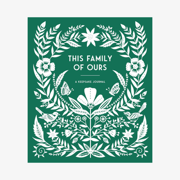 a keepsake journal for family memories