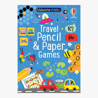 Travel Pencil And Paper Games Book