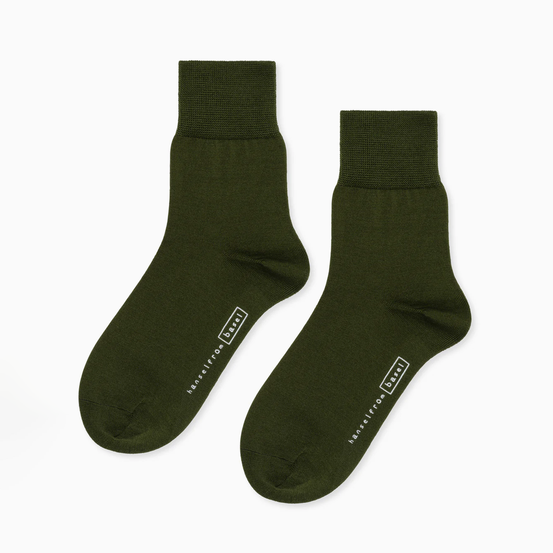 moss colored trouser crew socks 