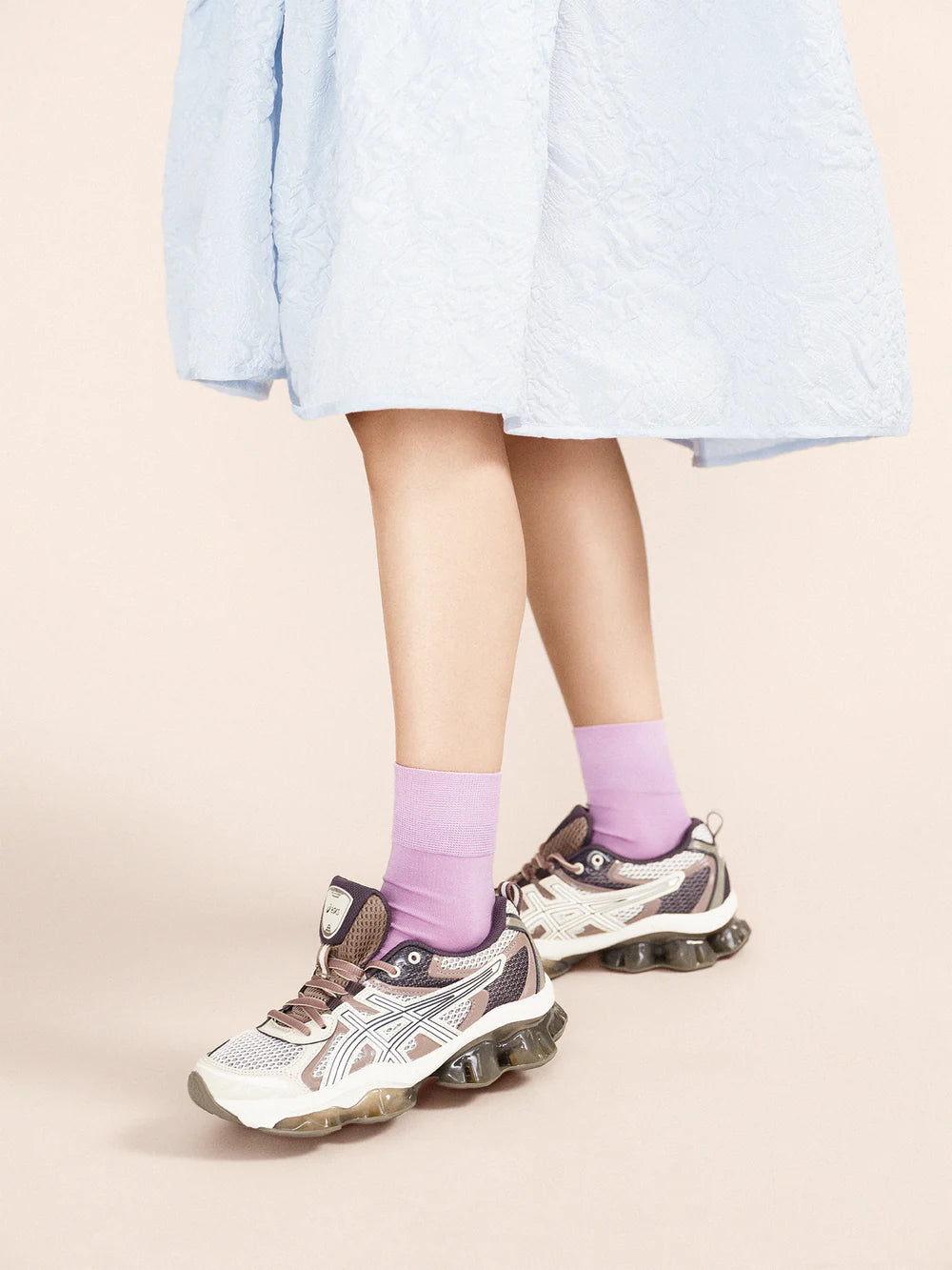 Trouser Crew Socks - Wisteria