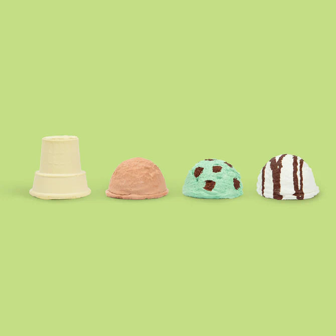 Summer Ice Cream Cones Sidewalk Chalk - Mint