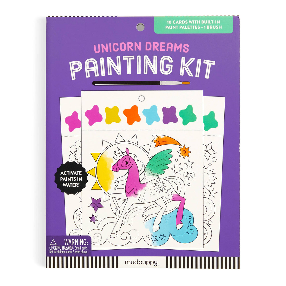 unicorn themed painting kit for kids