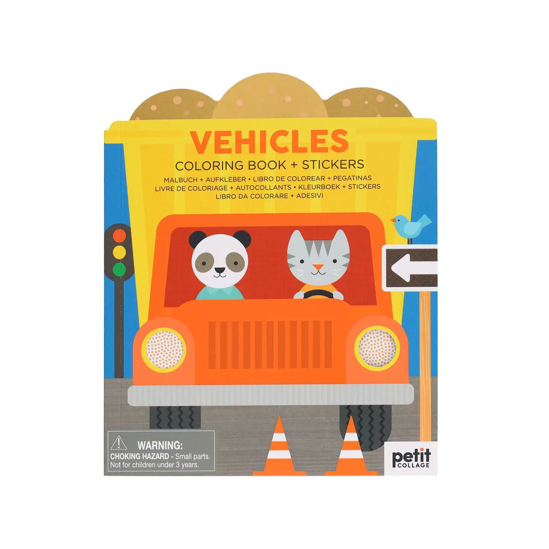 Coloring Book With Stickers
