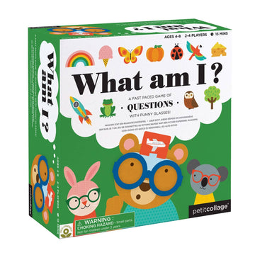 a fun family game guessing "what am i"
