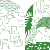Coloring Book With Stickers