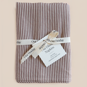 Classic Stripe Wine Dinner Napkins