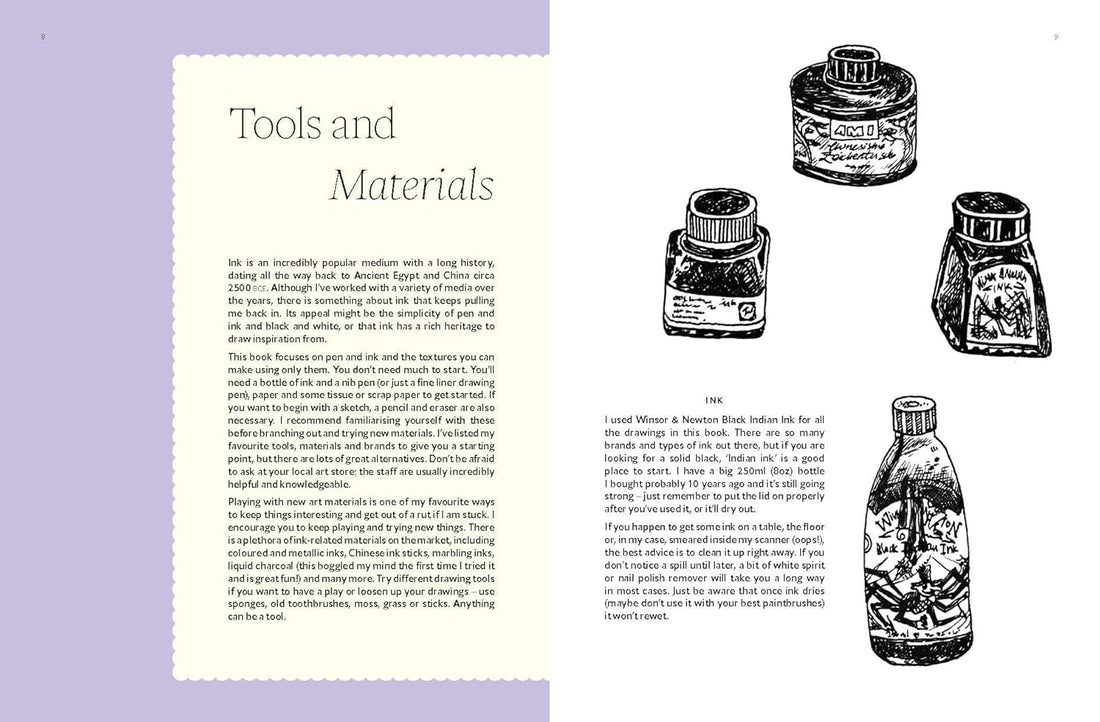 15-minute Art Pen and Ink