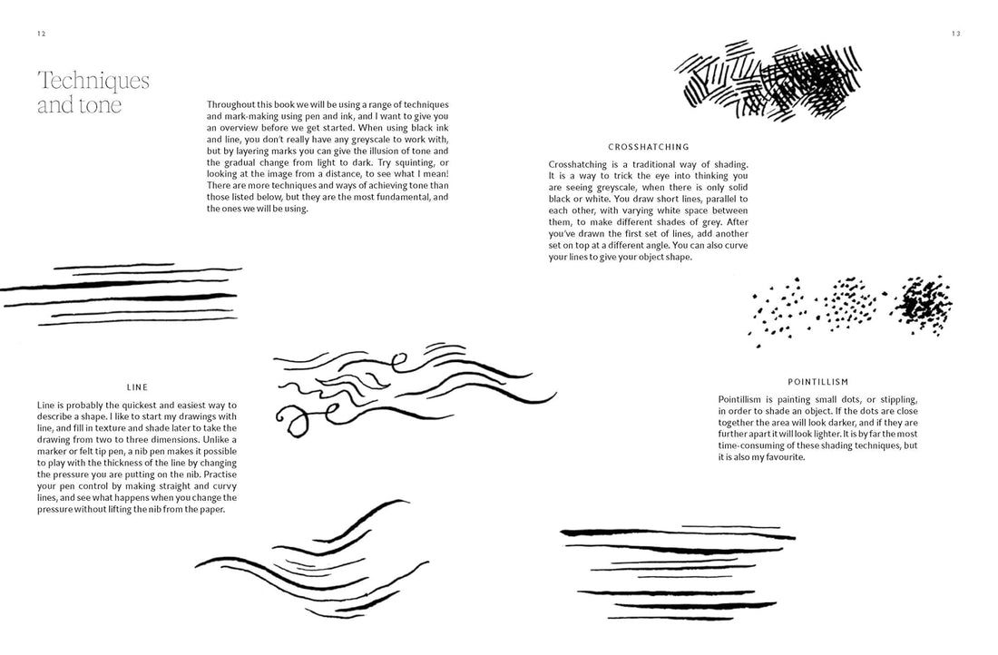 15-minute Art Pen and Ink