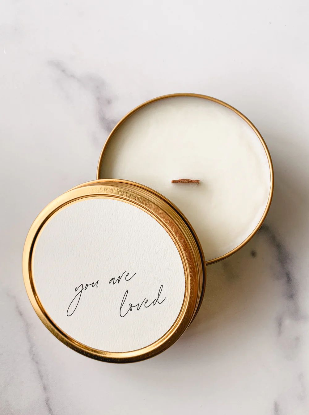 "You are Loved" Candle - Grapefruit + Bergamot