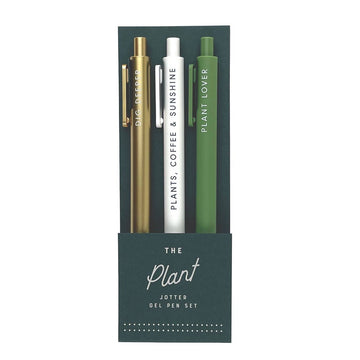 Plant Jotter Gel Pens: Set of 3