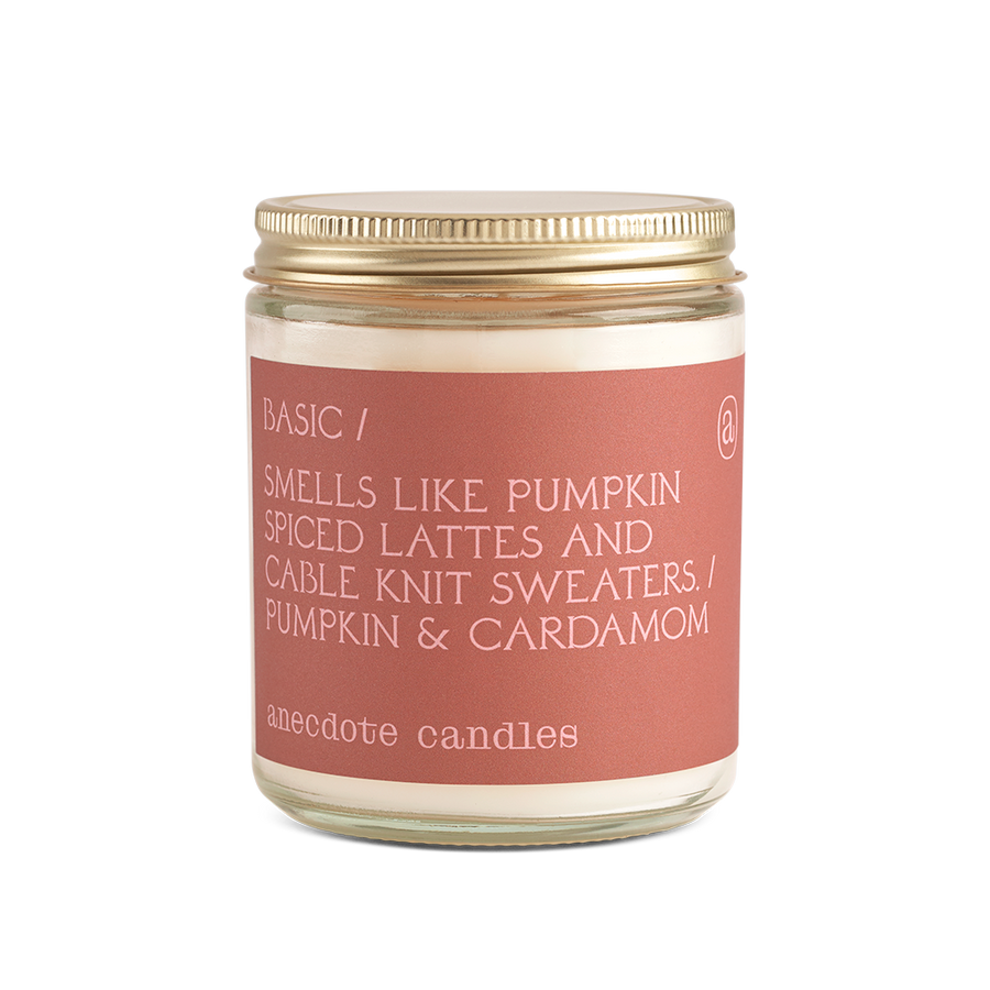 Basic Candle - Pumpkin & Cardamom