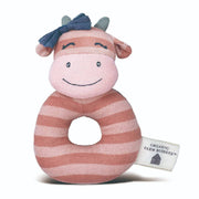 Animal Teething Rattle - Miss Moo