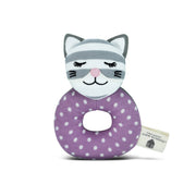 Animal Teething Rattle - Kitty