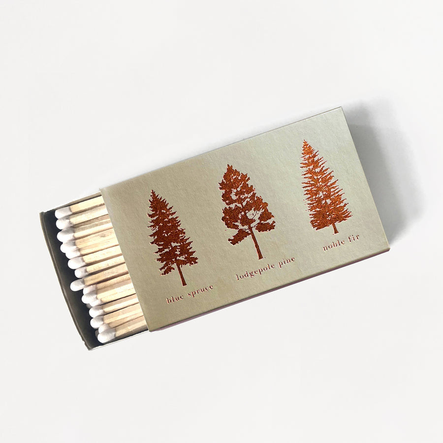 Copper Pines Large Matchbox