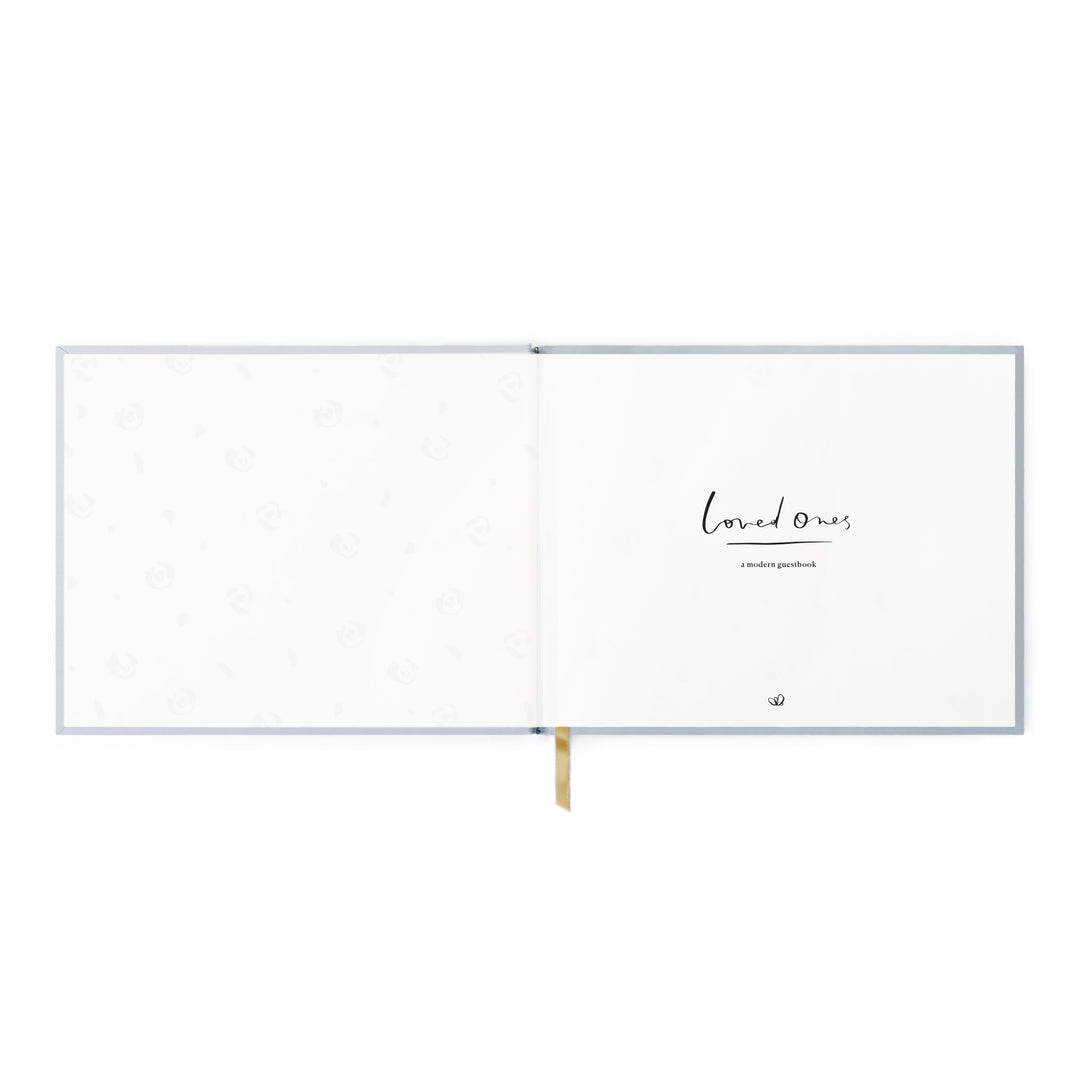 Loved Ones Guest Book - Stone