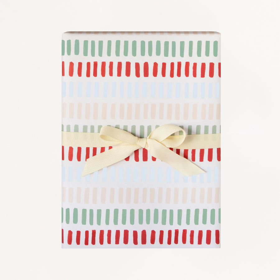 Holiday Dashes Gift Wrap