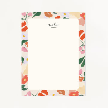 Summer Blooms Everyday Notepad