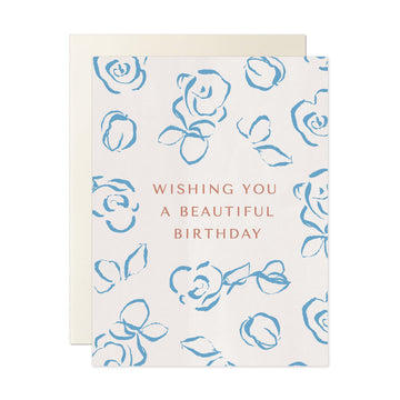 Wishing You A Beautiful Birthday Card