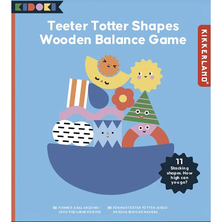 Shapes Wooden Balance Game