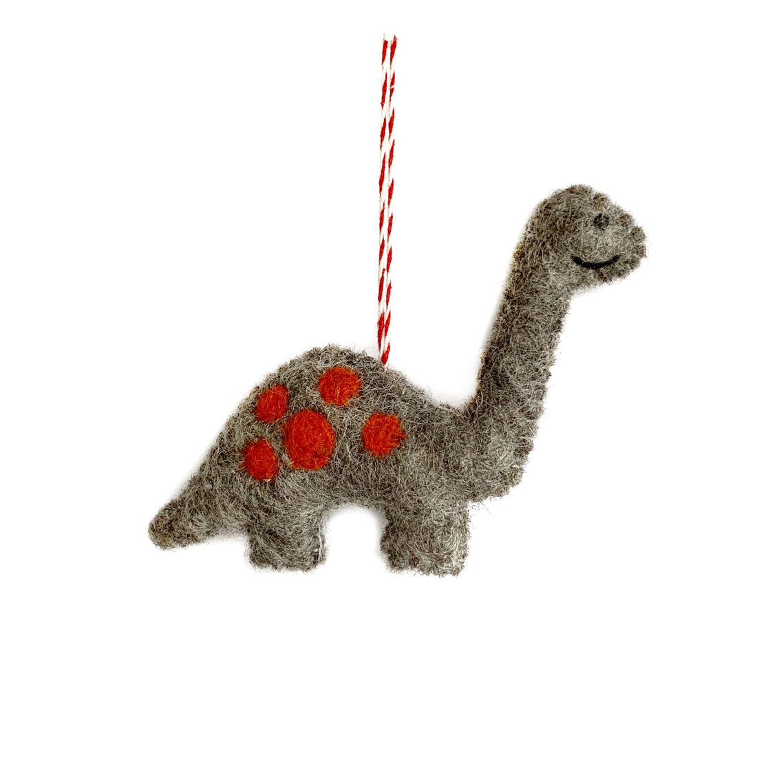 Dinosaur Felt Wool Ornament