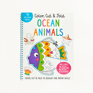 Color Cut & Fold - Ocean Animals