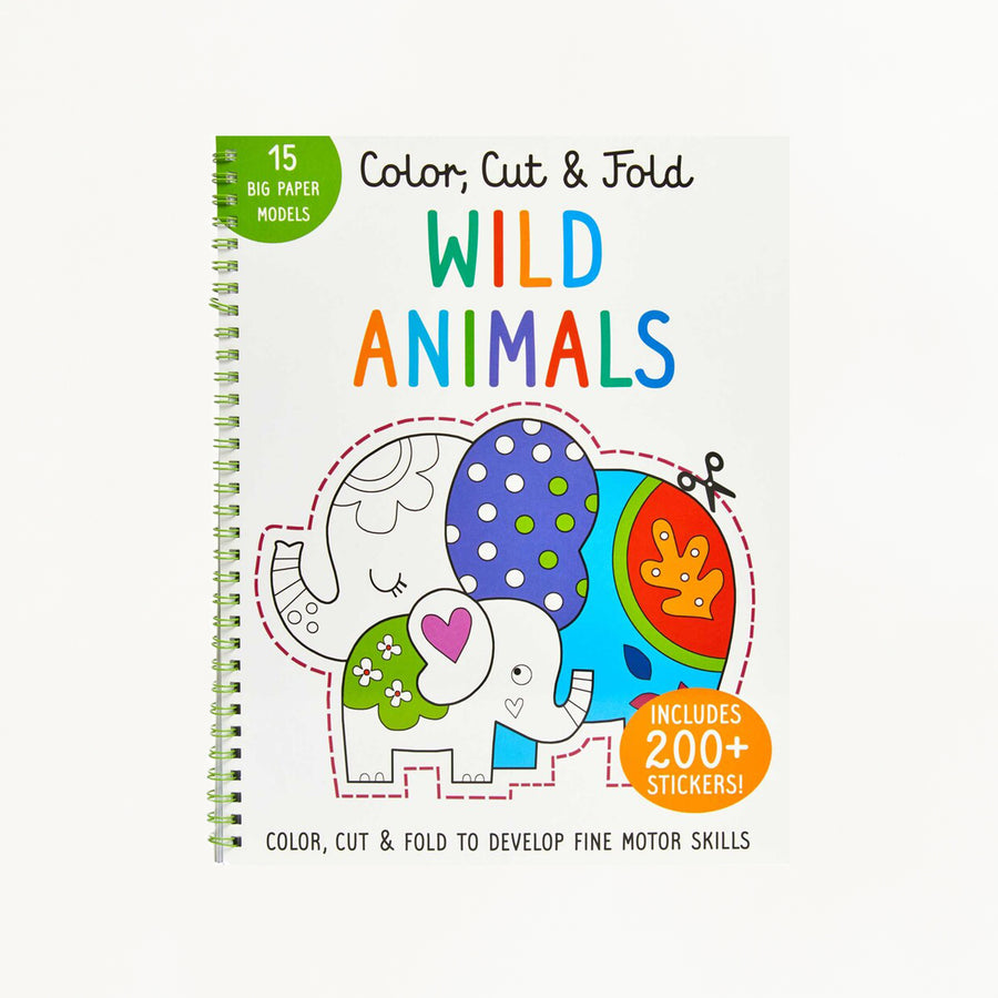 Color Cut & Fold - Wild Animals