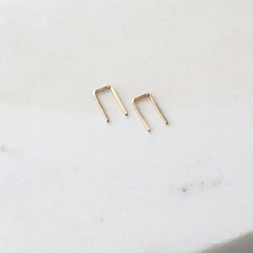 Mini Staples Earrings
